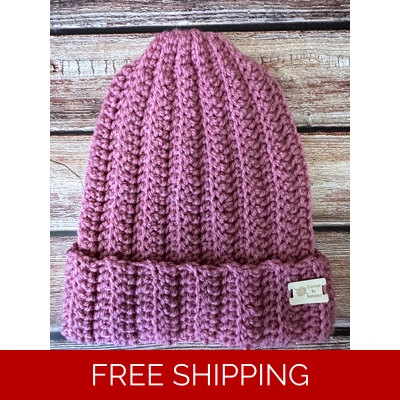 Adult Hat (Rose Pink)